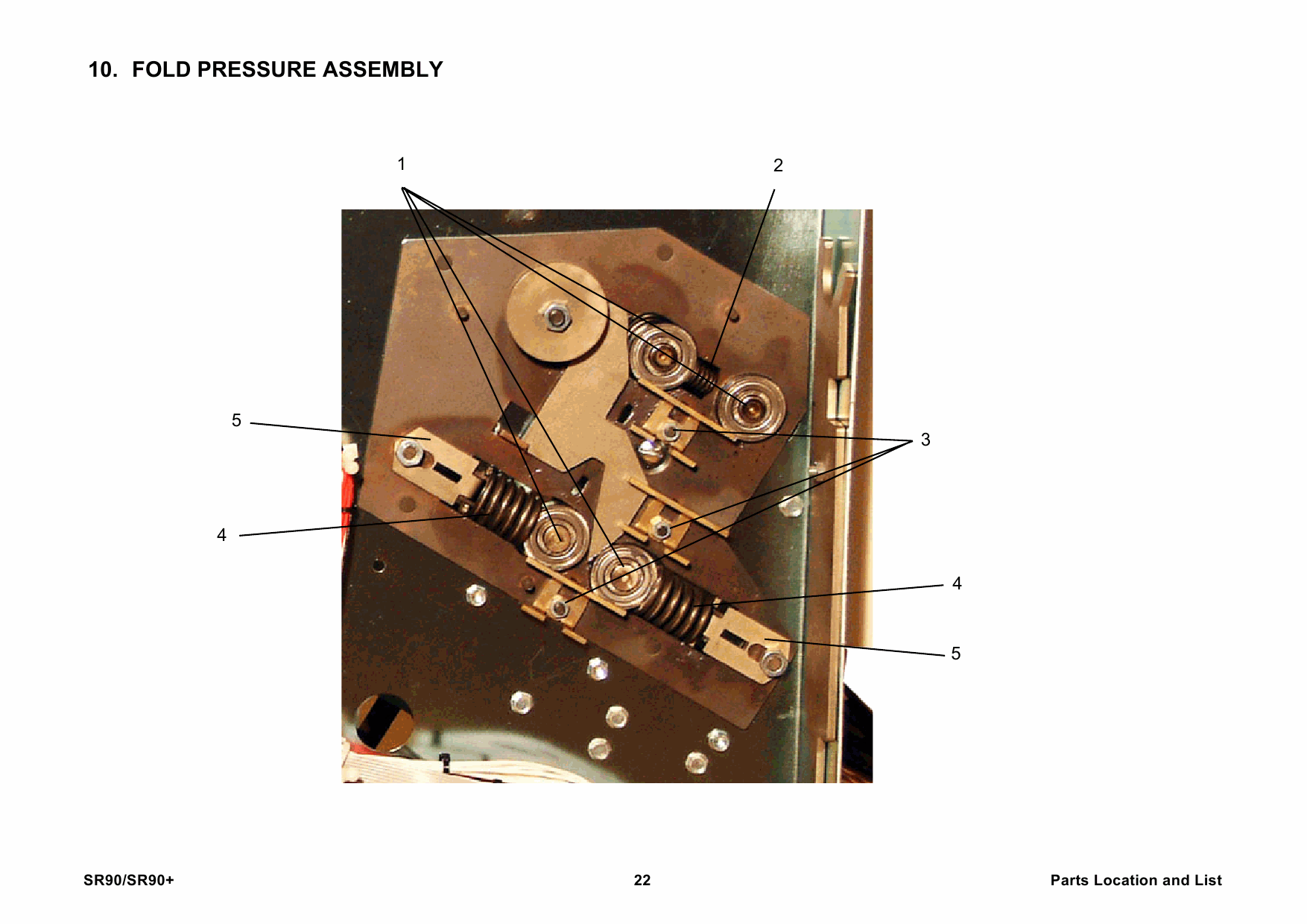 RICOH Options SR90 TR90 CF90 BF90 BOOKLET-MAKER TRIMMER COVER-FEEDER Parts Catalog PDF download-3